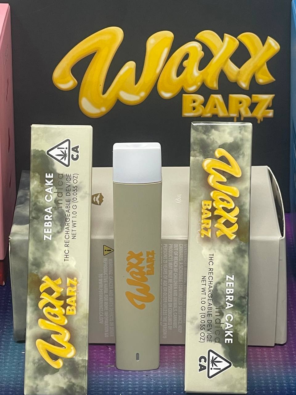 waxx barz premium live diamonds 2g disposable vape pen