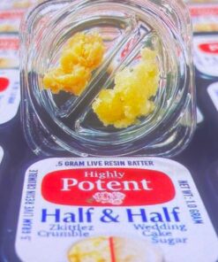 premium live resin better  trifecta extracts highly potent concentrate thc wax 5g jars 