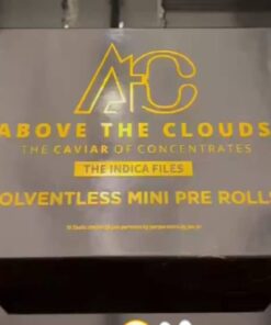 above the clouds mini pre rolls the caviar of concentrate solventless infused indica files