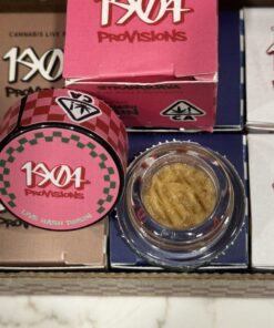1904 Provisions hash rosin