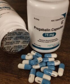 90 x 75mg pregabalin capsules